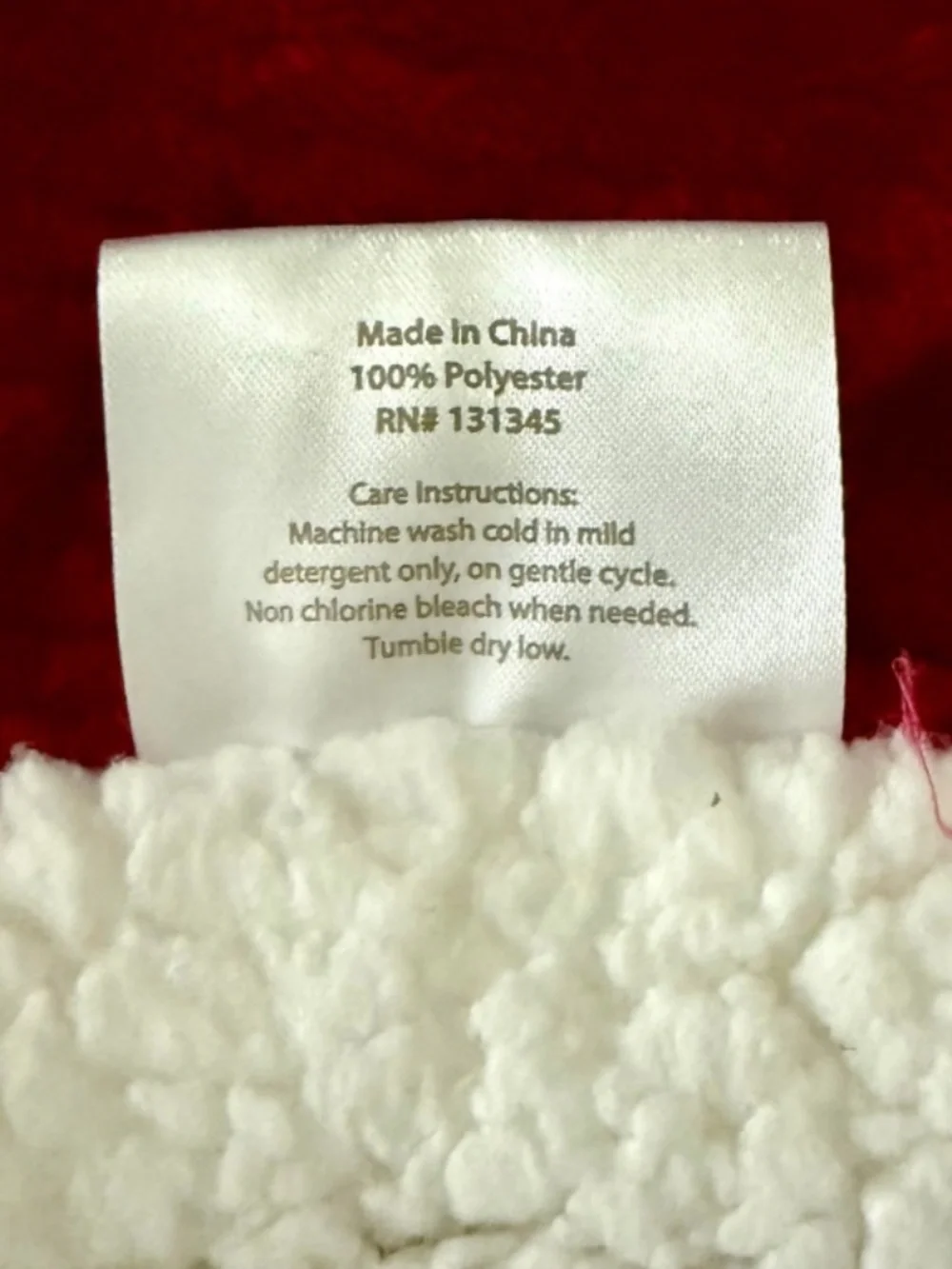 Red Throw Blanket